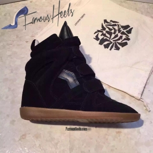 Isabel Marant Black suede 2